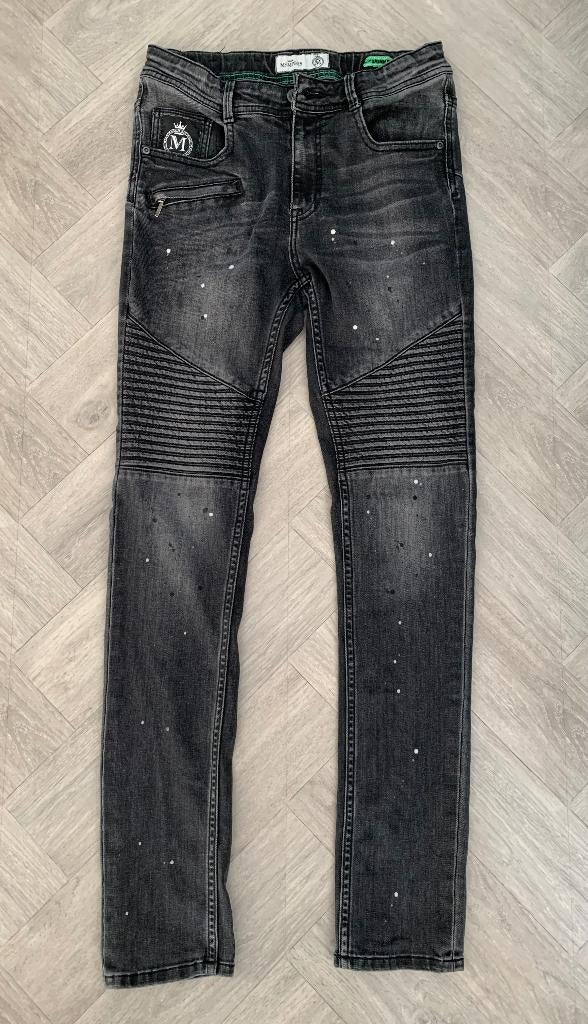 Zwarte Memphis VINGINO skinny jeans maat 170, Broek, Verzenden, Zo goed als nieuw, Vingino