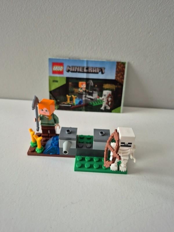 Lego Minecraft setje 30394 met boekje, Ophalen of Verzenden, Zo goed als nieuw, Complete set, Lego