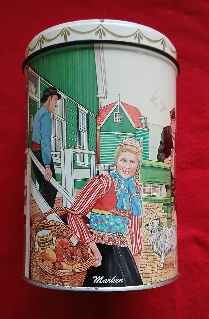 Blik, Davelaar Jodenkoeken Klederdrachten., Ophalen of Verzenden, Zo goed als nieuw, Koek(jes), Overige merken