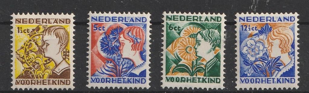 248/251 1932 Kinderzegels MNH, Ophalen of Verzenden, T/m 1940, Postfris