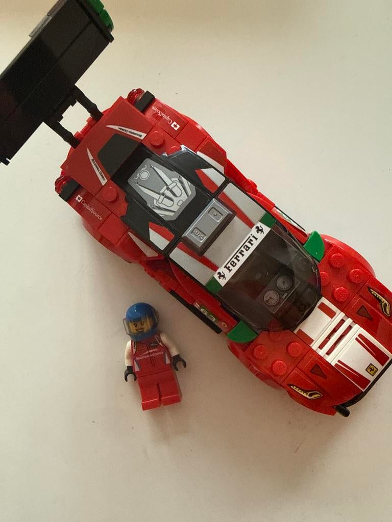 Lego Ferrari Speed Champions met Minifiguur, Ophalen of Verzenden, Zo goed als nieuw, Complete set, Lego
