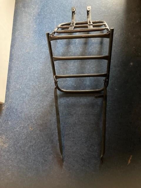 Voordrager omafiets, Ophalen, Gebruikt