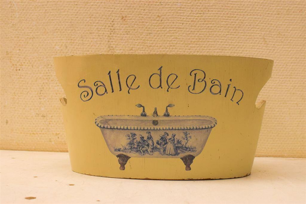 Houten Badkuip / tobbe 47200, Ophalen of Verzenden, Gebruikt, Minder dan 50 cm, Minder dan 50 cm