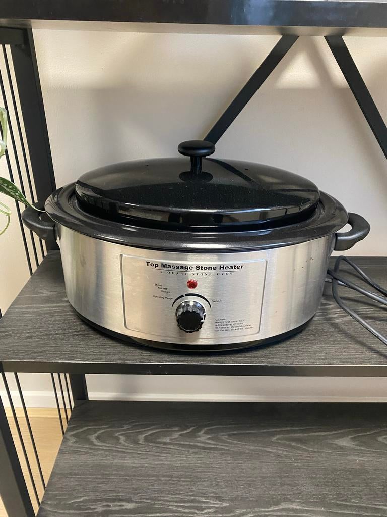 Hotstone apparaat - Top Massage Stone Heater, Sport en Fitness, Massageproducten, Gebruikt, Apparaat, Ophalen