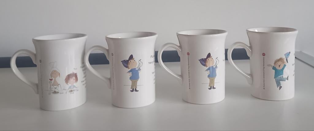 4x Douwe Egberts mokken – Marianne Busser & Ron Schröder, Ophalen of Verzenden, Zo goed als nieuw, Overige typen