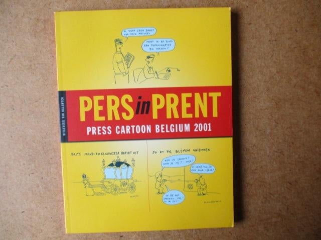 adv7852 pers in prent, Eén stripboek, Ophalen, Gelezen