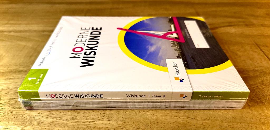 Moderne Wiskunde 1 HAVO VWO Deel A & B Leerboeken 13e editie, Ophalen, VWO, Nieuw, Wiskunde B