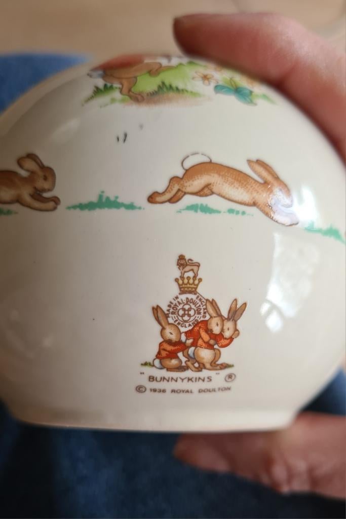 Vintage Royal Doulton Bunnykins Spaarpotten, Antiek en Kunst, Ophalen of Verzenden