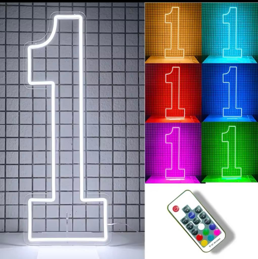 Ledcijfer te huur, Ophalen of Verzenden, Zo goed als nieuw