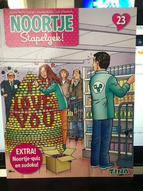 stapelgek noortje k2, Boeken, Stripboeken, Eén stripboek, Ophalen of Verzenden, Zo goed als nieuw