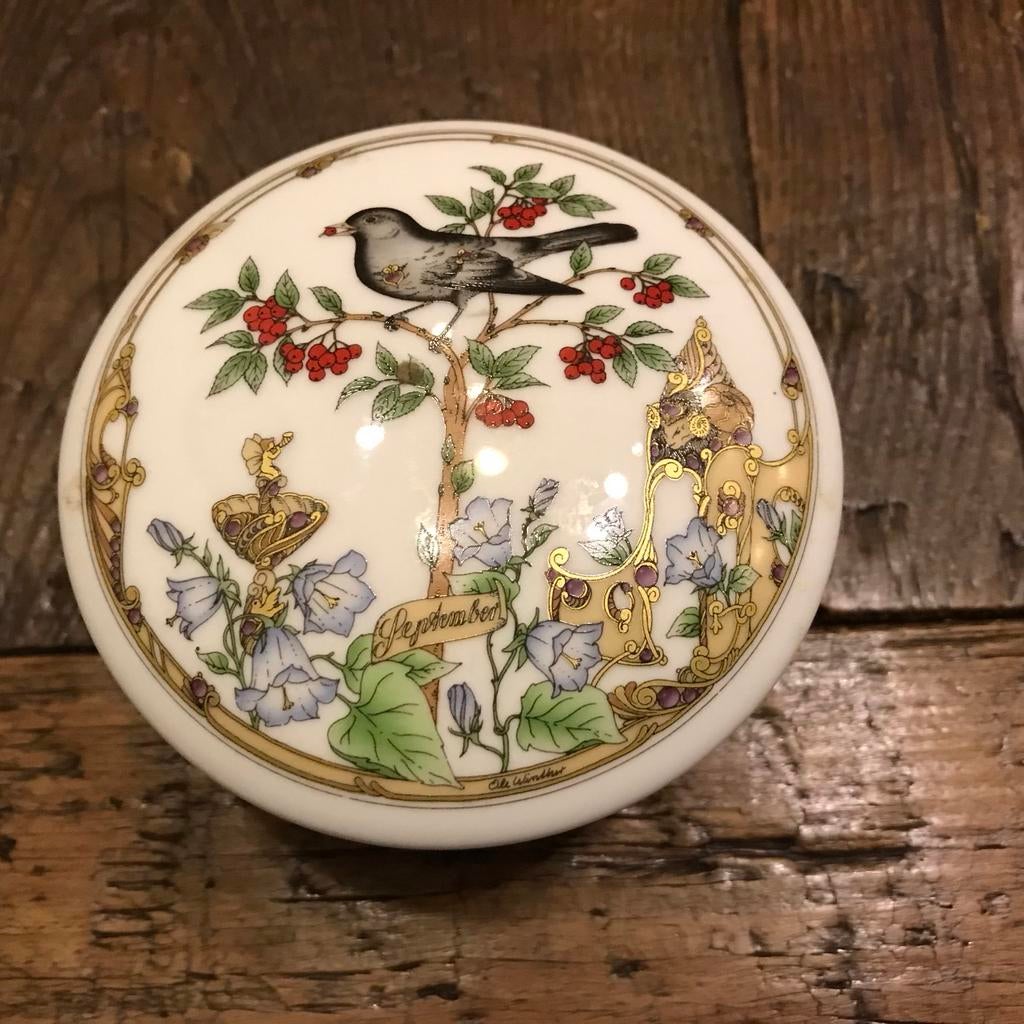 Hutschenreuther Porseleinen Opbergdoosje, Ophalen of Verzenden