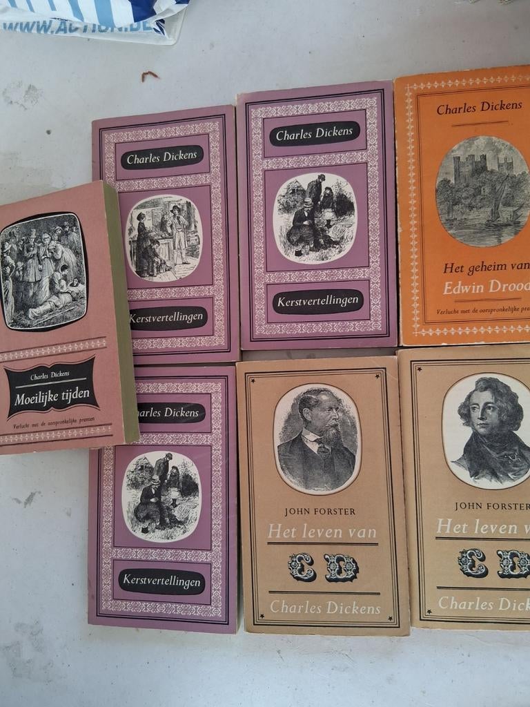 Charles Dickens Boeken Collectie 7 stuks €12.50, Boeken, Ophalen of Verzenden
