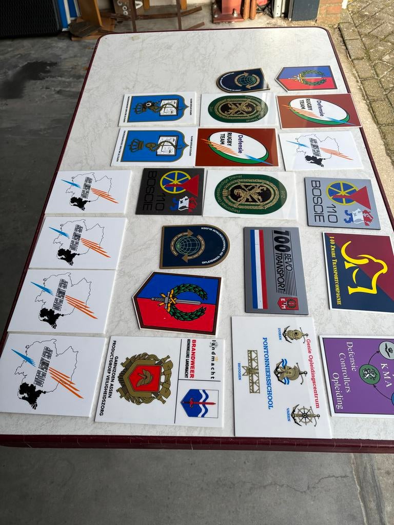 Militaire plastic  onderdelen, Ophalen of Verzenden, Landmacht, Nederland