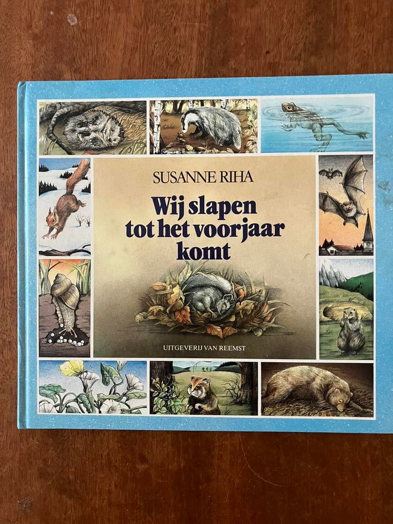 Wij slapen tot het voorjaar komt. Susanne Riha, Boeken, Natuur, Ophalen of Verzenden, Zo goed als nieuw