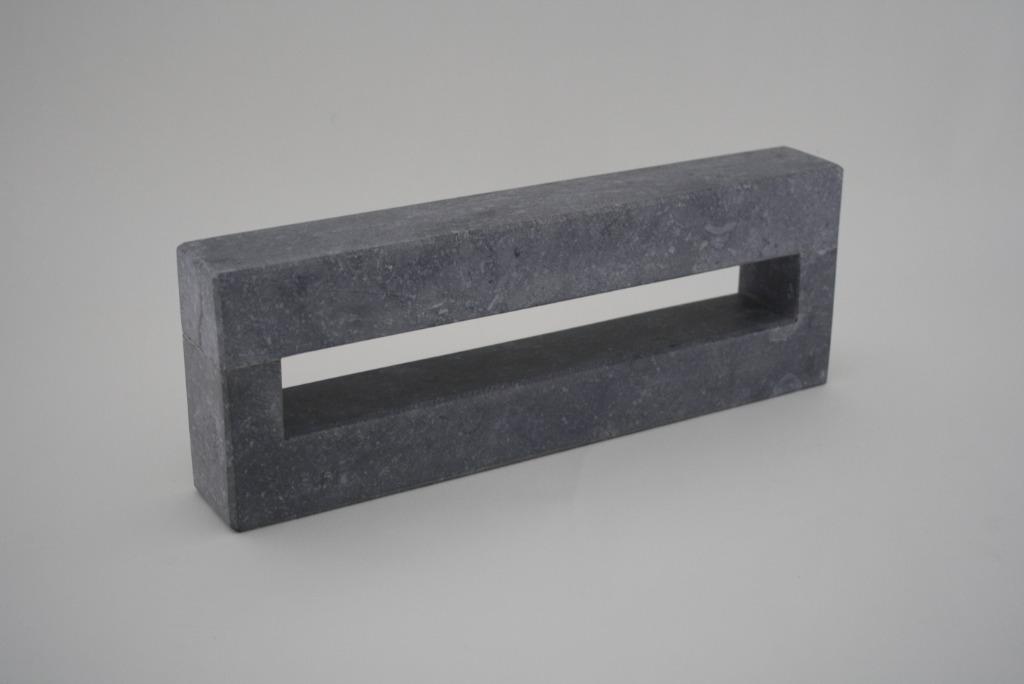 Natuursteen brievenbus, paalmuts-dekplaten, inbouwbrievenbus, Ophalen of Verzenden, Nieuw, Hardsteen, Inbouw