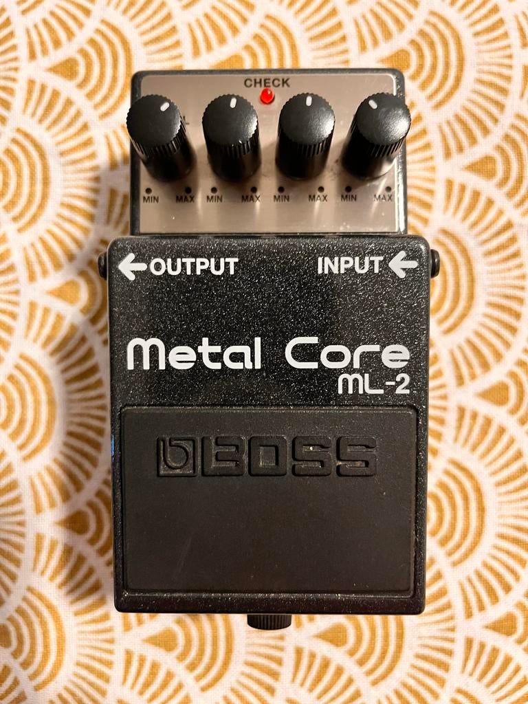 Boss Metal Core ML-2 - Zeer Goede Staat, Ophalen of Verzenden, Zo goed als nieuw, Distortion, Overdrive of Fuzz