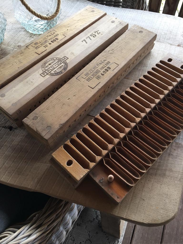 Antieke Sigaar Mallen - 20 paar partij, Ophalen