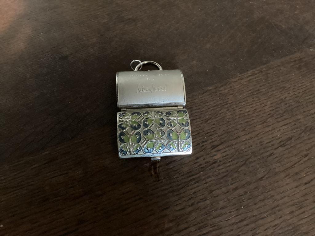 Judith Leiber clutch voor Marcus Nieman, emaille Vlinders, Ophalen of Verzenden