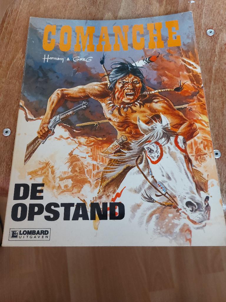 Comanche, de opstand, Eén stripboek, Ophalen of Verzenden, Zo goed als nieuw