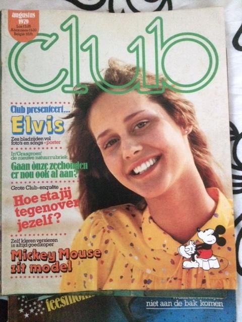 maandblad club augustus 1979, Ophalen of Verzenden, 1960 tot 1980, Nederland, Tijdschrift
