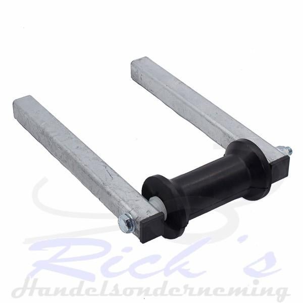 Kielrol, bootrol, op steun 133 mm voor boottrailer, Info@rickshandel.nl, Nieuw, Ricks Handelsonderneming, Ophalen of Verzenden