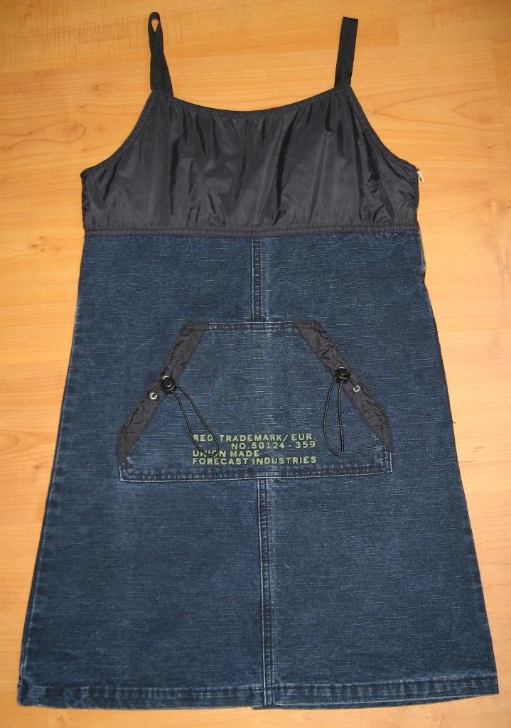 Spijker tuniek / jurkje van Forecast - 36/S., Kleding | Dames, Blauw, Forecast, Ophalen of Verzenden, Zo goed als nieuw