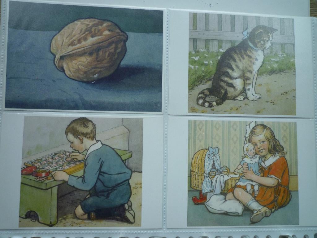 Heel veel Cornelis Jetses (4) leesplankje aap noot mies Wim, Ophalen of Verzenden, Voor 1920, Overige thema's