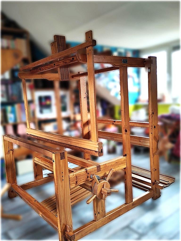 Weefgetouw 1,20 meter, Ophalen