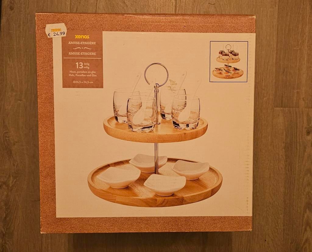 Nieuwe Xenos Amuse-Etagère, Ophalen of Verzenden, Nieuw