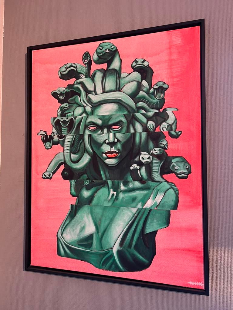 Origineel schilderij | NHN | Uniek werk | 60x80 cm, Ophalen of Verzenden