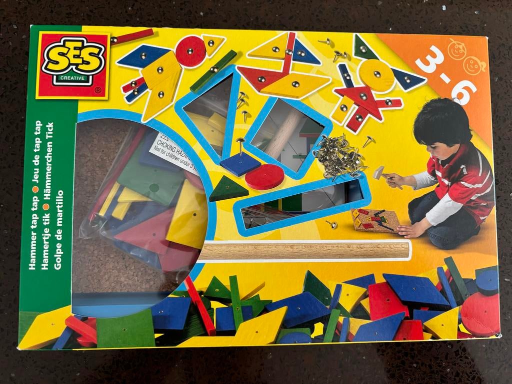 SES Creative Hamer Tik Tik - Bouwspeelgoed, Ophalen of Verzenden, Zo goed als nieuw, Bouwen