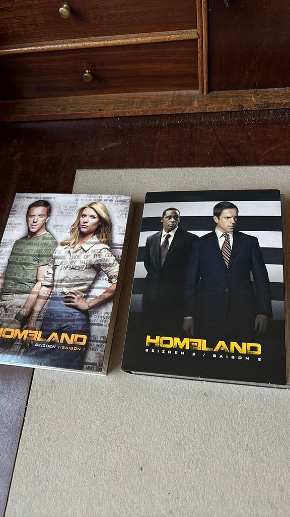 Homeland- seizoen 1 en 2., Ophalen of Verzenden, Gebruikt