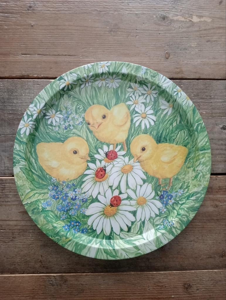 Pasen 💛 Dienblad Lente kuikens, Ophalen of Verzenden