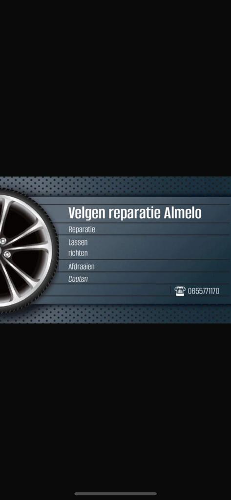 Velgen reparatie Almelo tel 0655771170, Ophalen, All Season