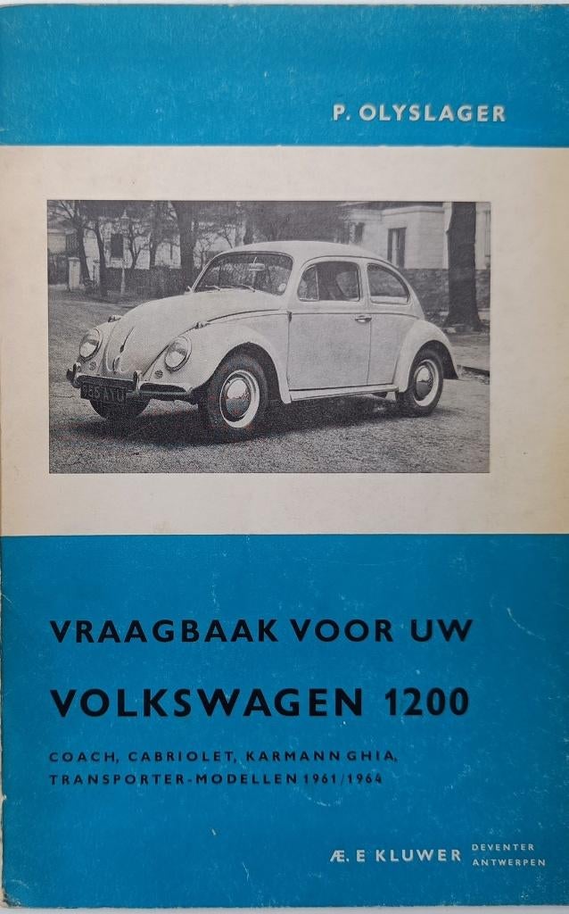 Vraagbaak Olyslager VW 1200, Ophalen of Verzenden