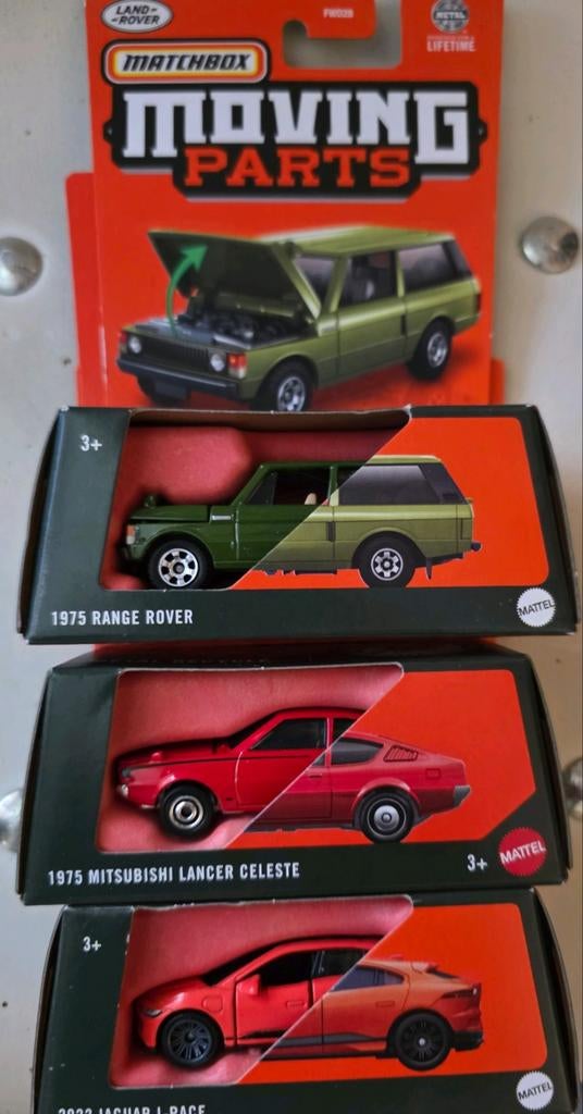 Matchbox Auto's - Range Rover, Mitsubishi, Jaguar, Ophalen of Verzenden, Nieuw