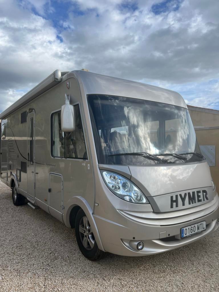 Hymer B678 camper te koop in Spanje, Integraal, Gaslek-detector, Ringverwarming, Luifel