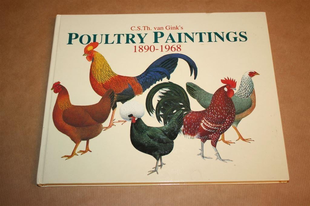 Prachtig boek - Poultry Paintings - van Gink !!, Ophalen of Verzenden, Zo goed als nieuw, Honden