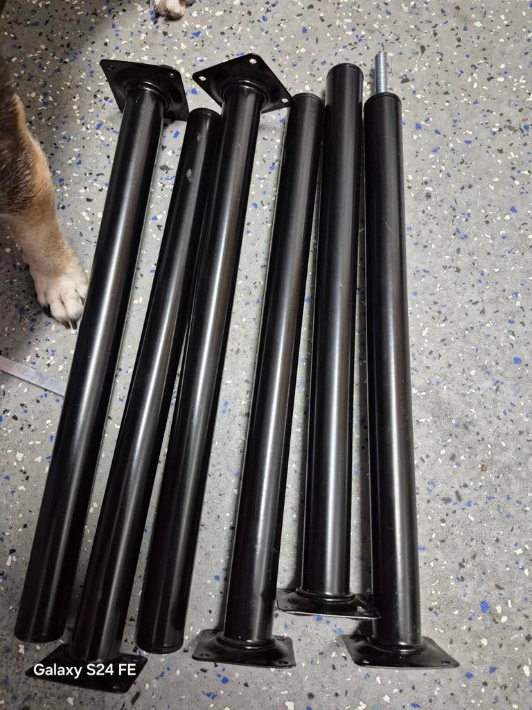 Metalen meubel verhogers, Ophalen of Verzenden, Rond, Minder dan 50 cm, Minder dan 50 cm