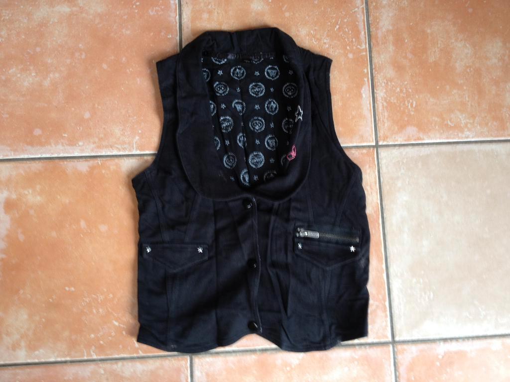 CoolCat gilet - colbert jasje 158/164 zwart, Meisje, Coolcat, Ophalen of Verzenden, Zo goed als nieuw