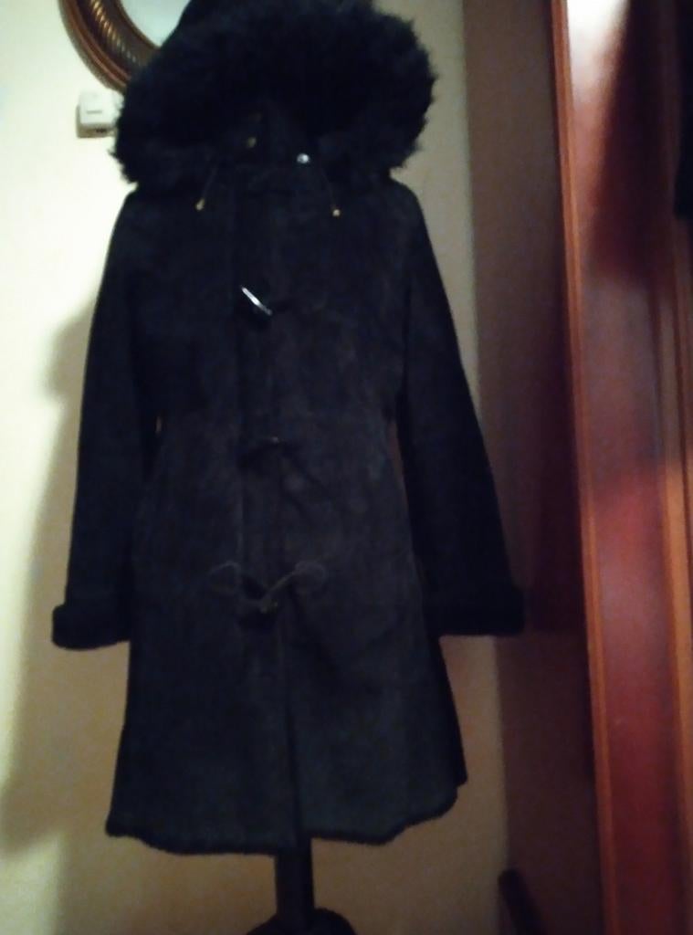 Lamy code suède bont prachtige jas M, Ophalen of Verzenden, Nieuw, Beige