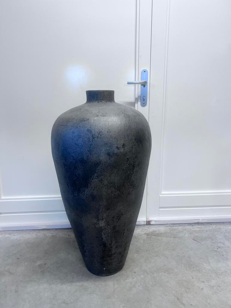 Mooie grote Stenen pot 100cm hoog, Ophalen, Steen, Overige kleuren, Nieuw