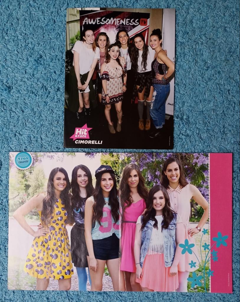 Cimorelli posters tina hitkrant, Ophalen of Verzenden, Nieuw, Muziek