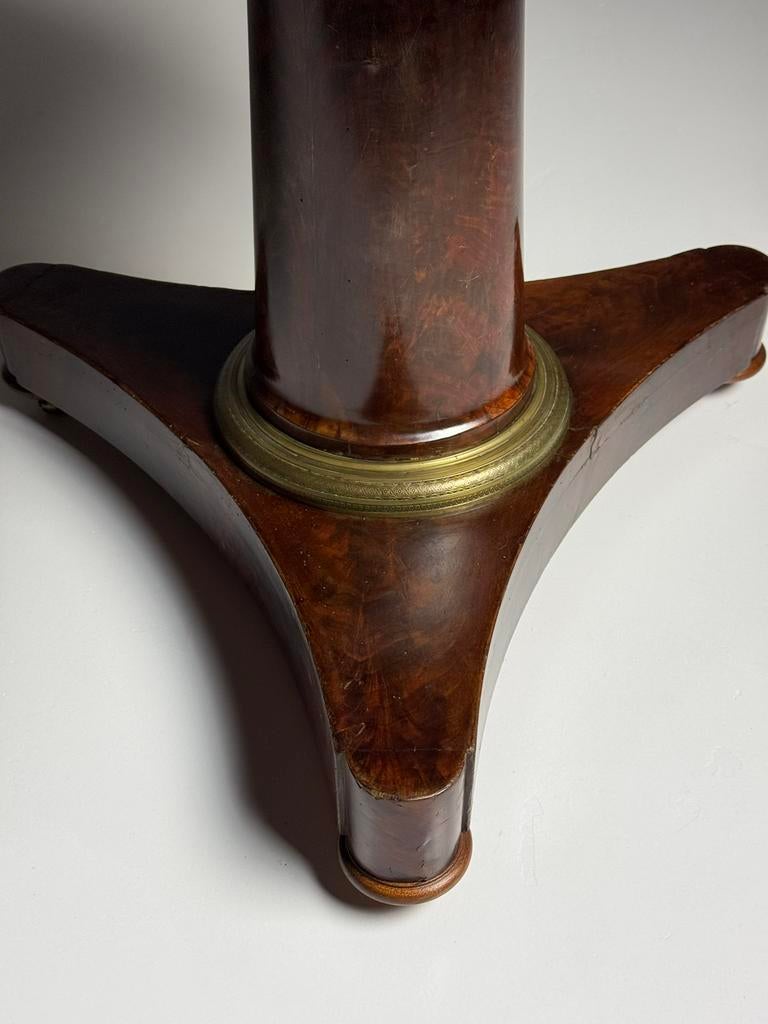 Mahonie Center table 19e eeuw, Ophalen