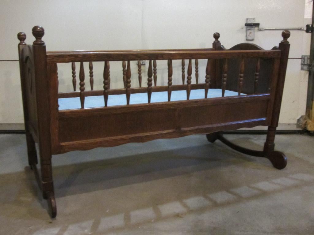 wieg, Ophalen, Gebruikt, Wieg