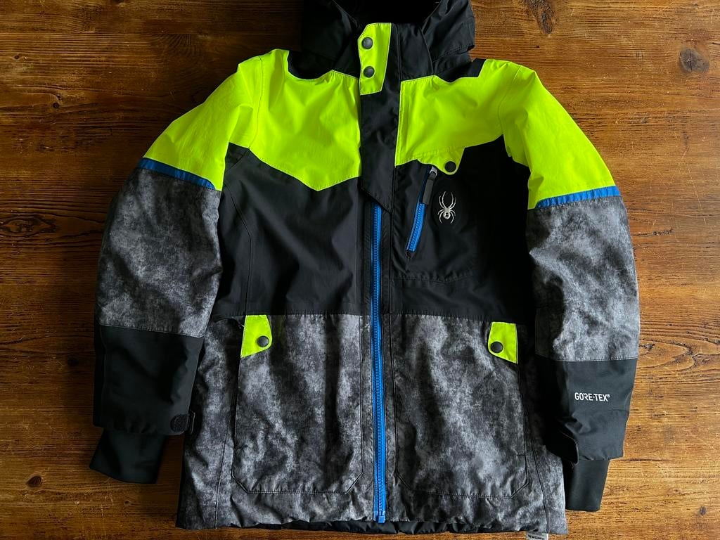 Spyder kinder ski jas maat 12, Kinderen en Baby's, Ophalen of Verzenden, Gebruikt, Jongen of Meisje, Jas