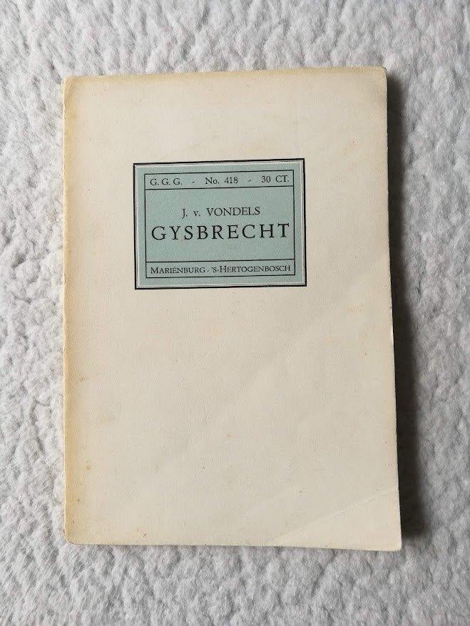 Vondel - Gysbrecht van Aemstel, Ophalen of Verzenden, Gelezen, Vondel, Nederland
