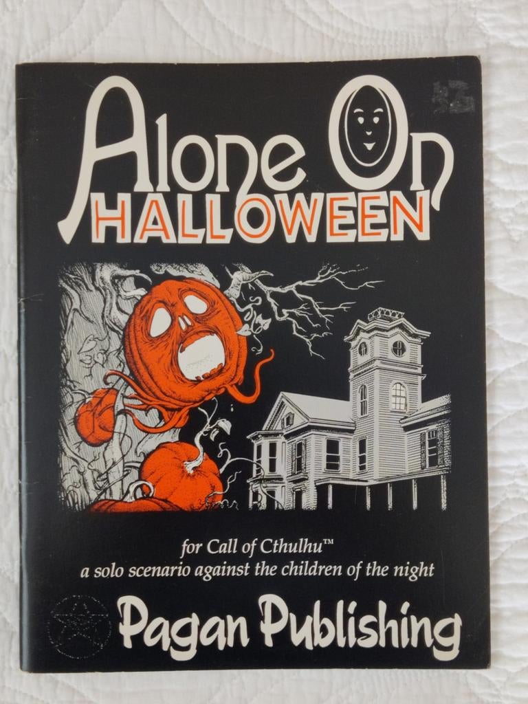 Alone on Halloween - Zeldzaam Call of Cthulhu supplement, Een of twee spelers, Ophalen of Verzenden, Gebruikt, Pagan Publishing