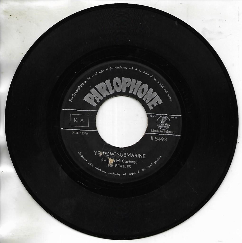 The Beatles - Yellow Submarine, Gebruikt, 7 inch, Single, Ophalen of Verzenden