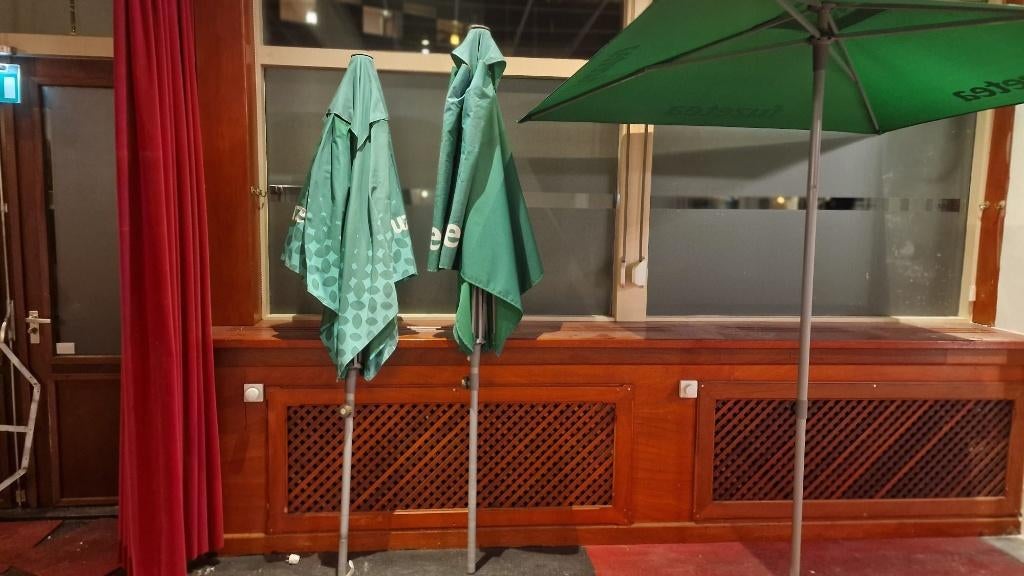 Parasol (fuze tea), Ophalen, Gebruikt